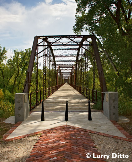 Canadian River wagon bridge