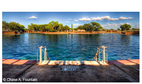 The unforgettable spring-fed pool at Balmorhea State Park.