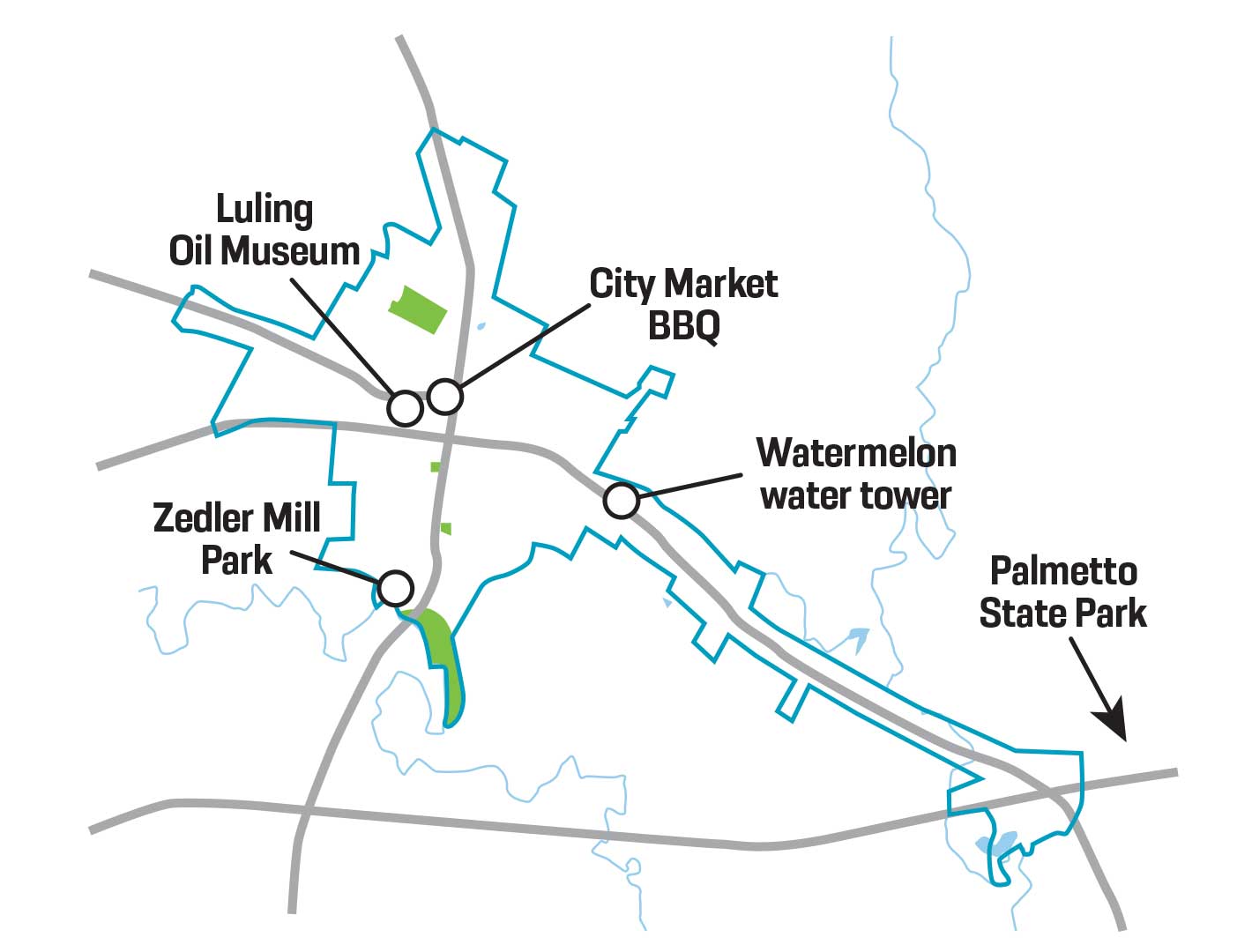 Luling_Map_Labeled