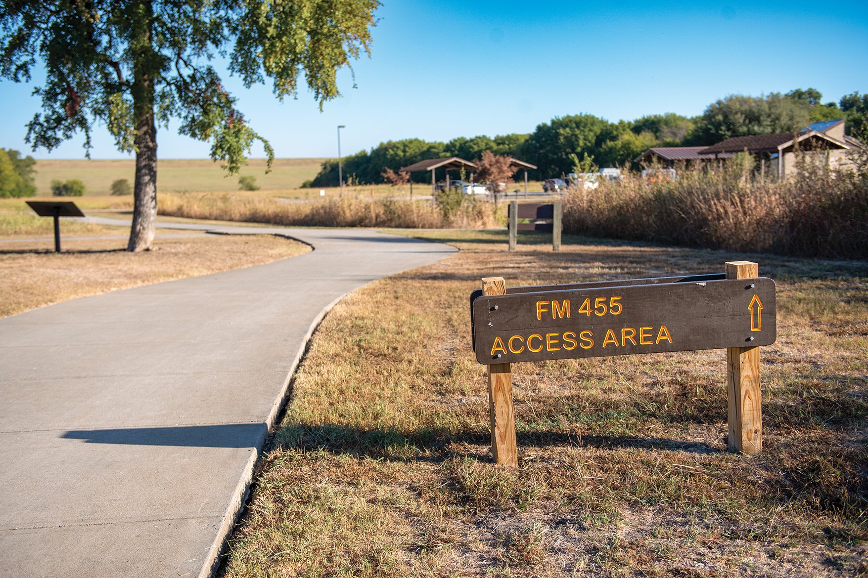 Trailhead sign