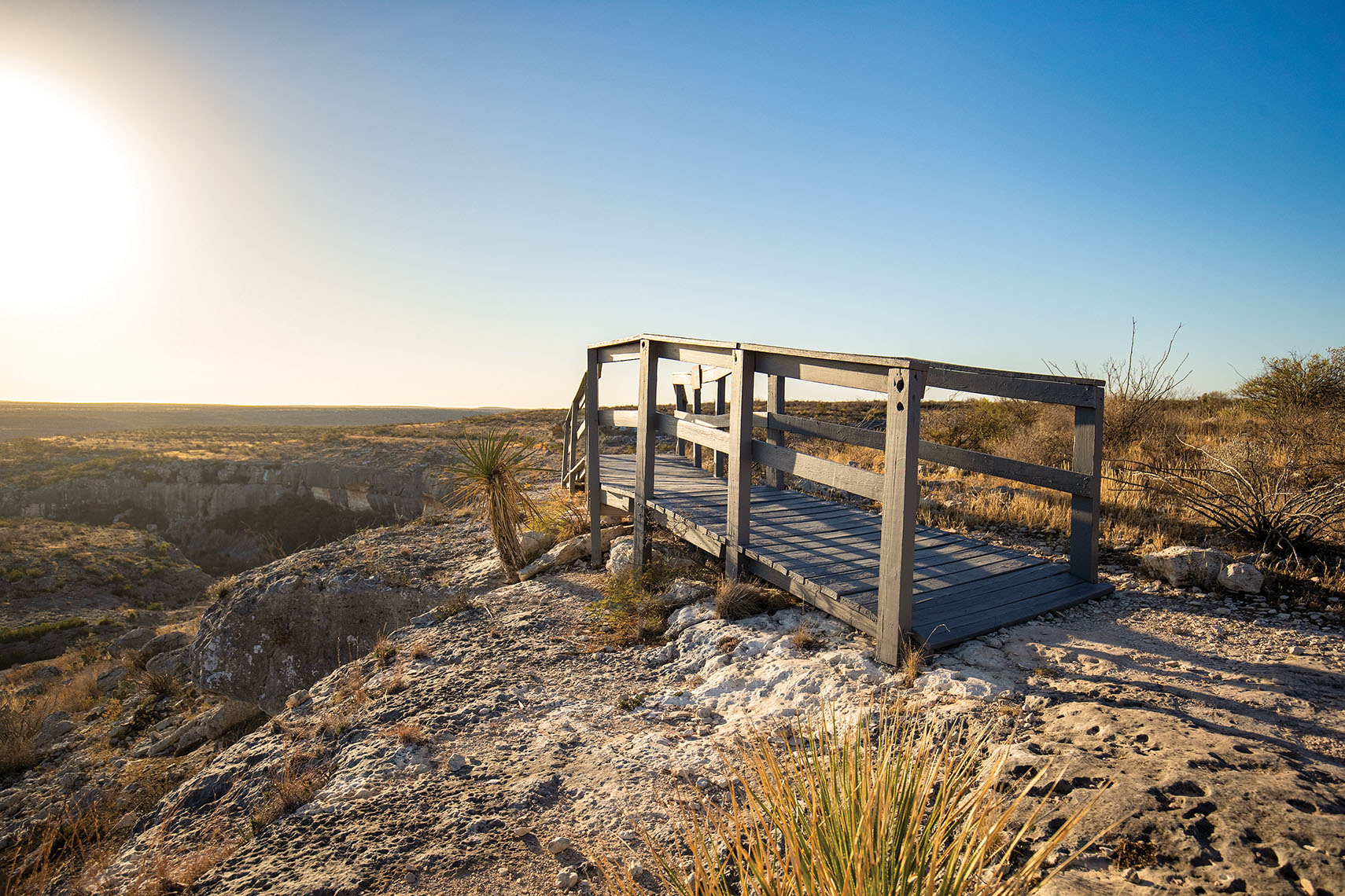 Trail bridge