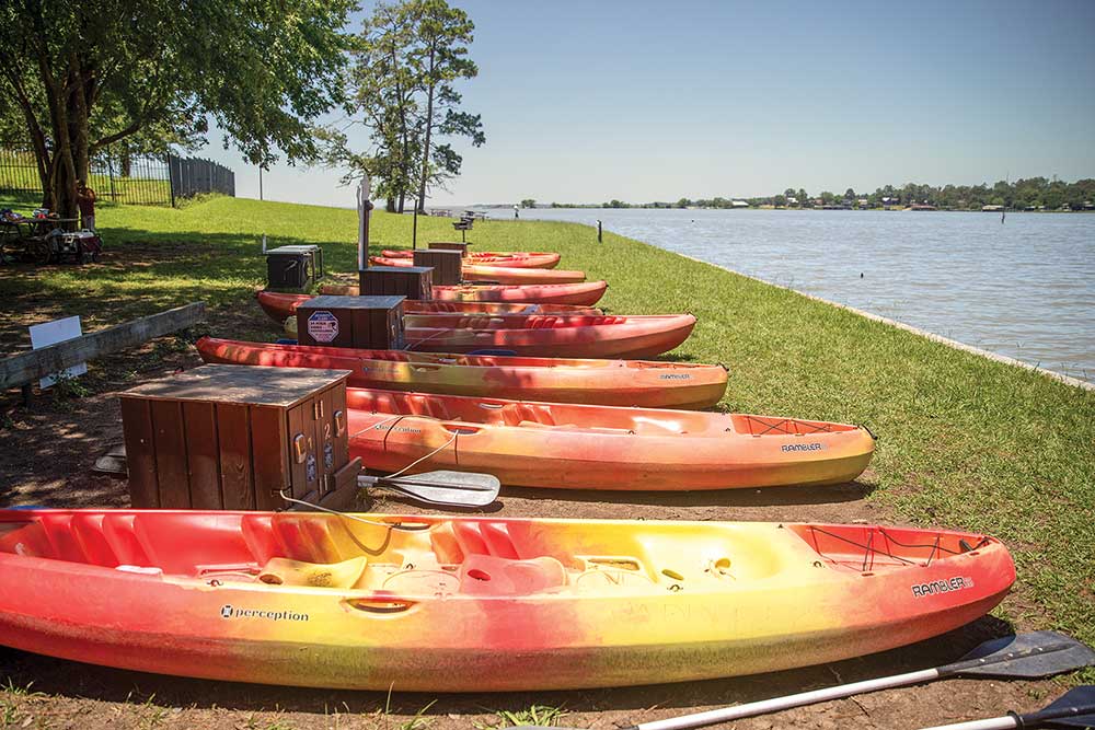 Lake Livingston kayaks