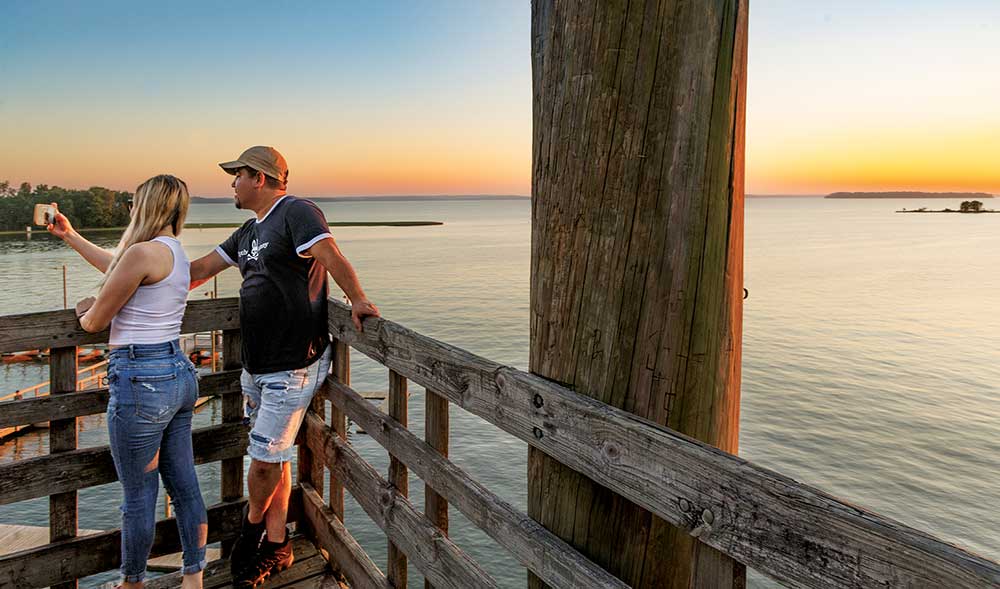 Lake Livingston's lookout tower