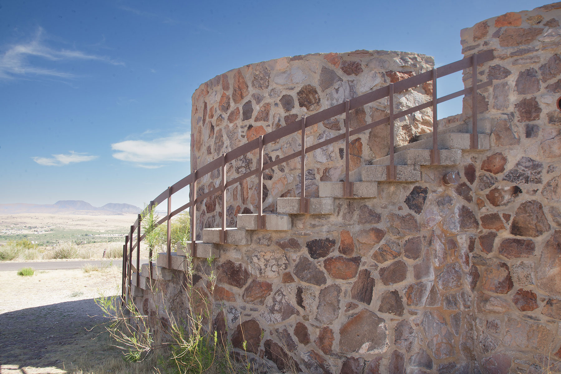 CCC Lookout shelter at Davis Mountains
