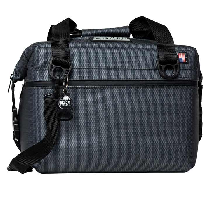 Bison Cooler 12 Can XD Series SoftPak - Gunmetal