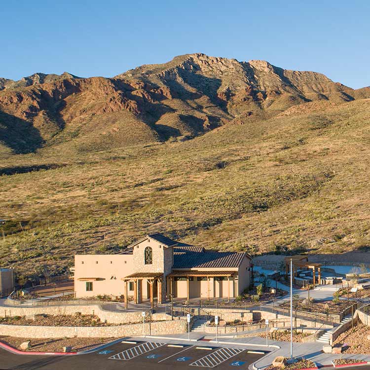 Franklin Mountains visitor center and gift shop