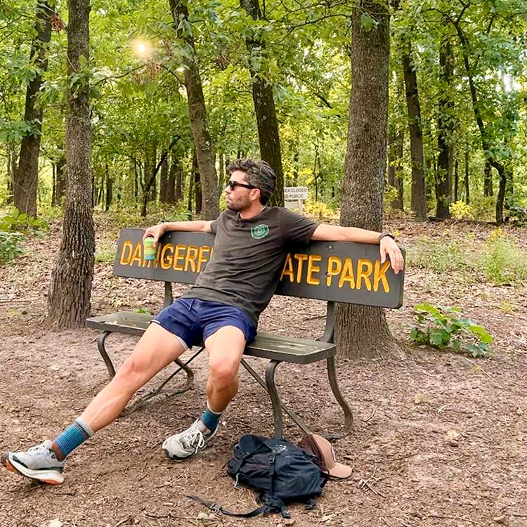John Sorsby at Daingerfield State Park