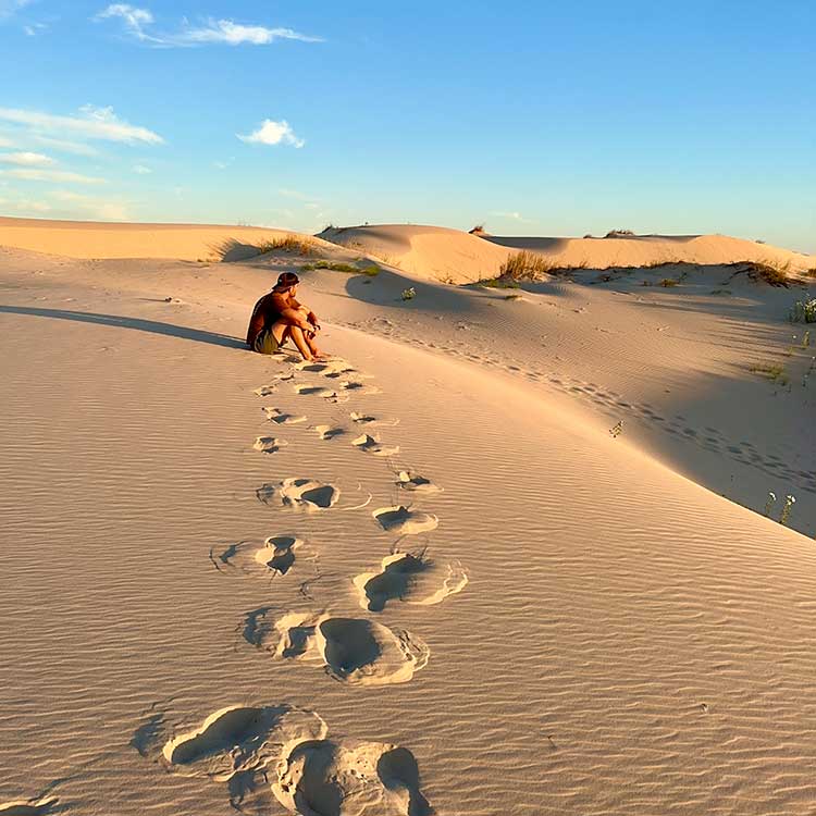 John Sorsby at Monahans Sandhills State Park