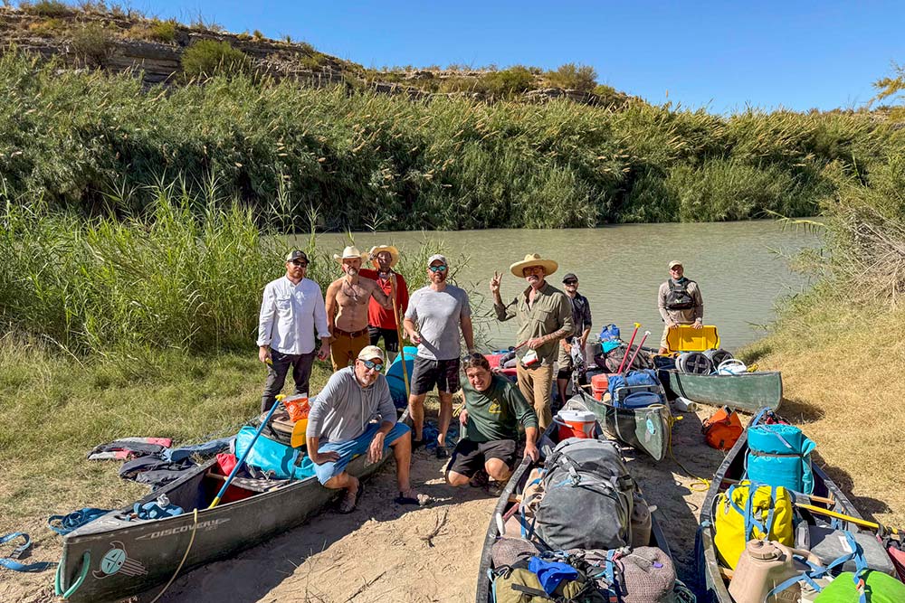 Rio Grande paddling group