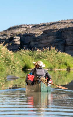 Paddling Lower Canyons on Rio Grande