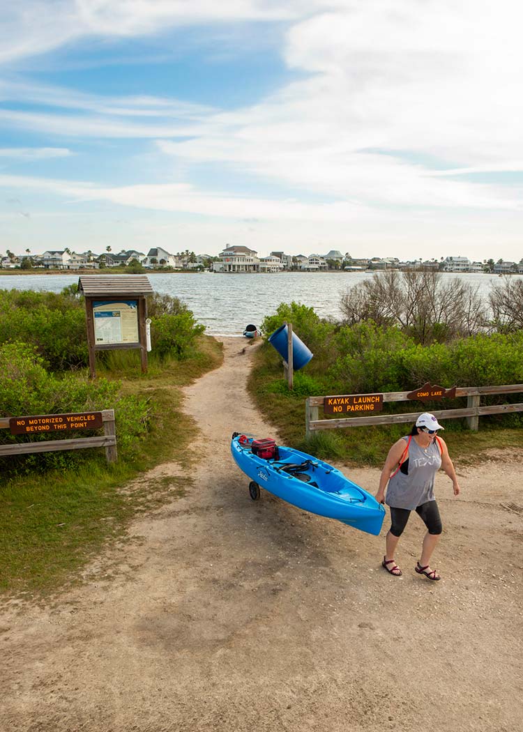 kayak launch