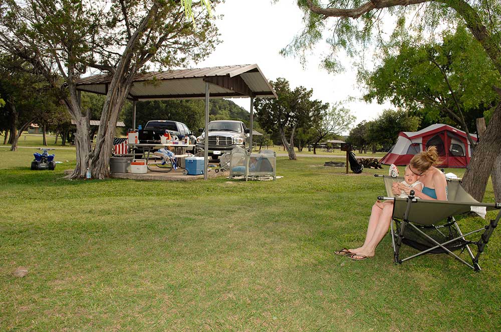 Possum Kingdom Camping Area