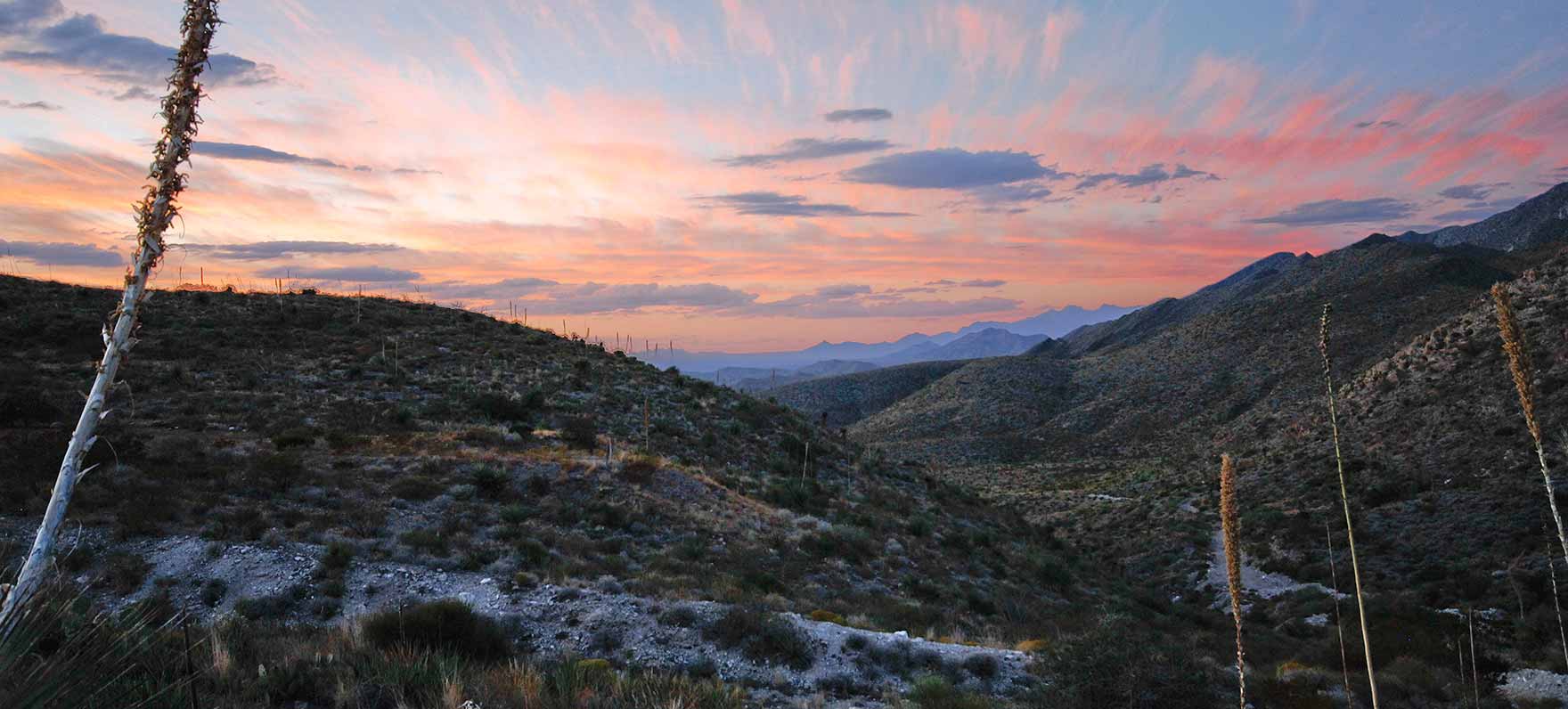 Mondys Gap a las Montañas Franklin