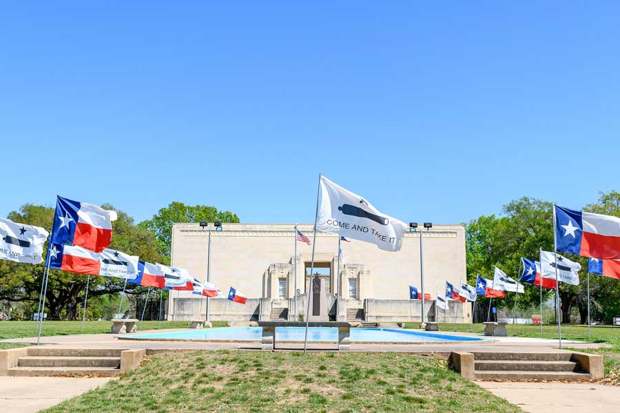 Exterior view of Gonzales Memorial Museum