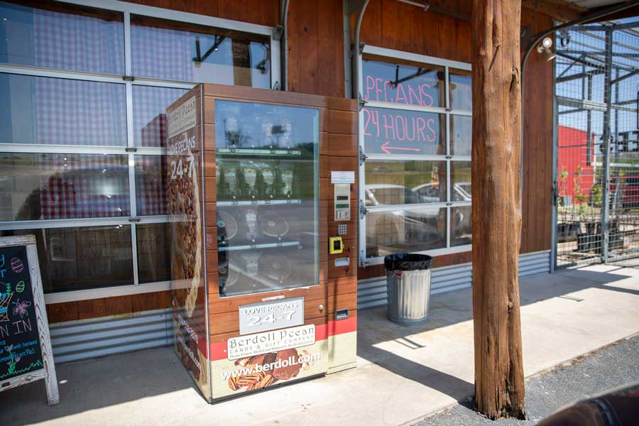 View of Pecan Pie Vending machine