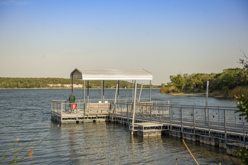 Cleburne Fishing dock.
