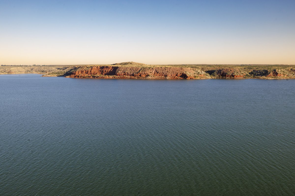 Overlook of Lake Meredith