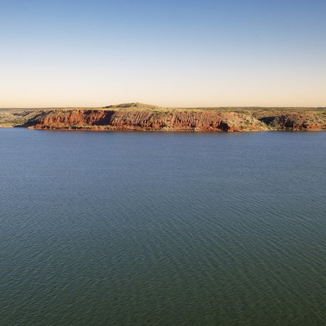 Overlook of Lake Meredith