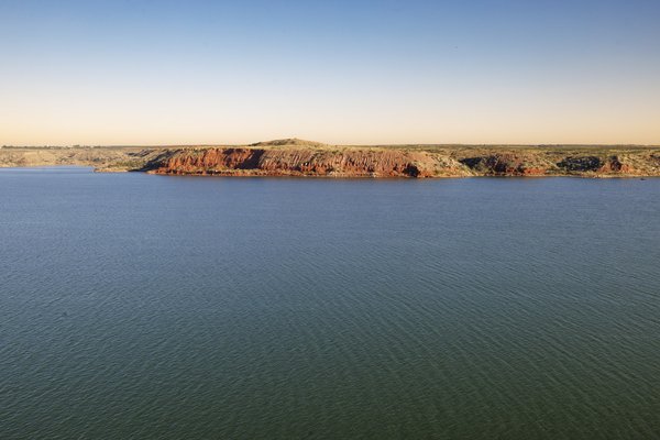 Overlook of Lake Meredith