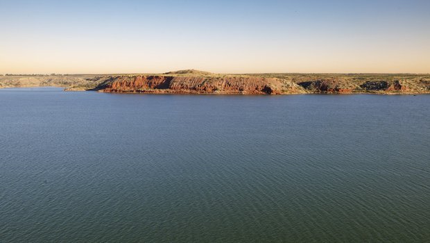 Overlook of Lake Meredith