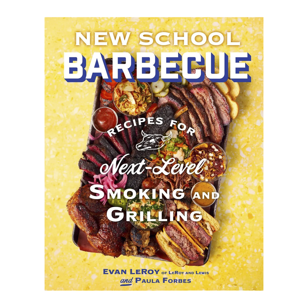 Cover of the New School Barbecue cookbook.