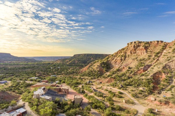 A view of Palo Duro Canyons.
