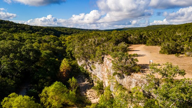 View from Government Canyon's Joe Johnston Route