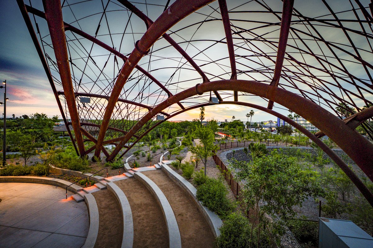 Roof garden at the Center for Urban Ecology.