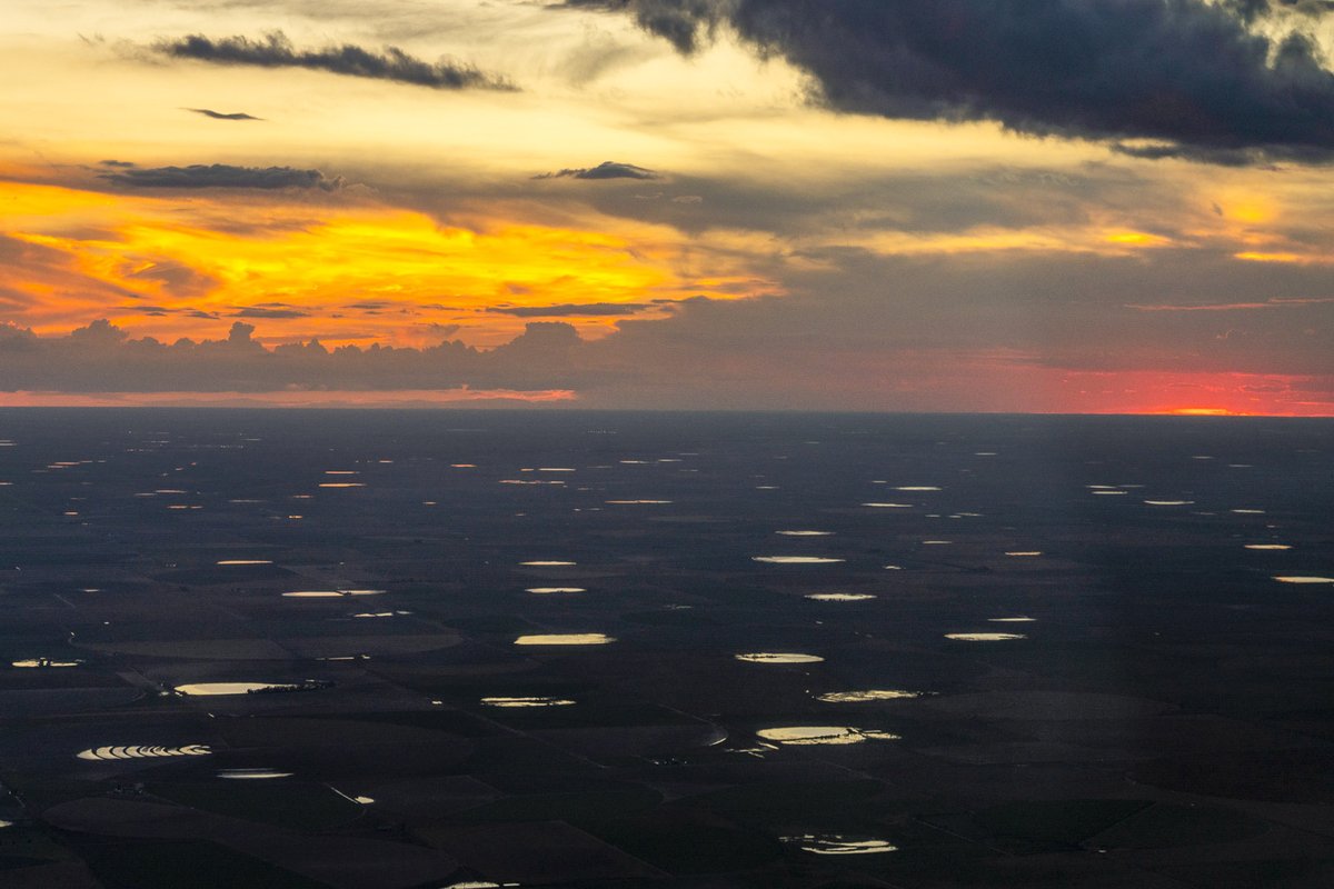 Aerial View of Panhandle Playas