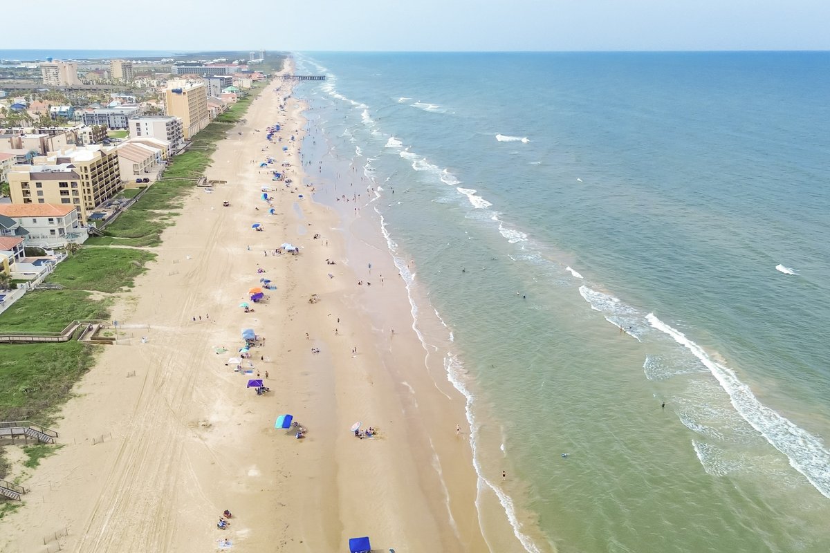 Beach At South Padre Island