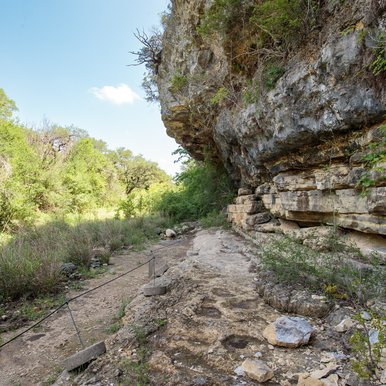 Dinosaur Tracks at Government Canyon