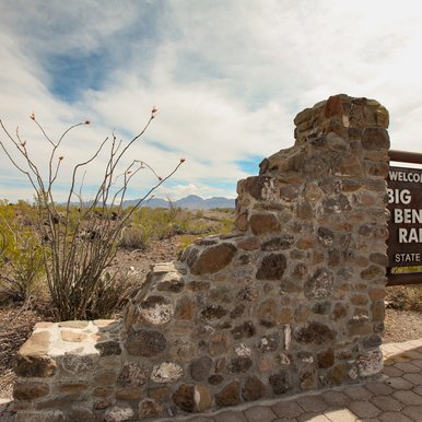 Big Bend Ranch State Park sign