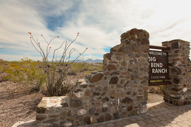 Big Bend Ranch State Park sign