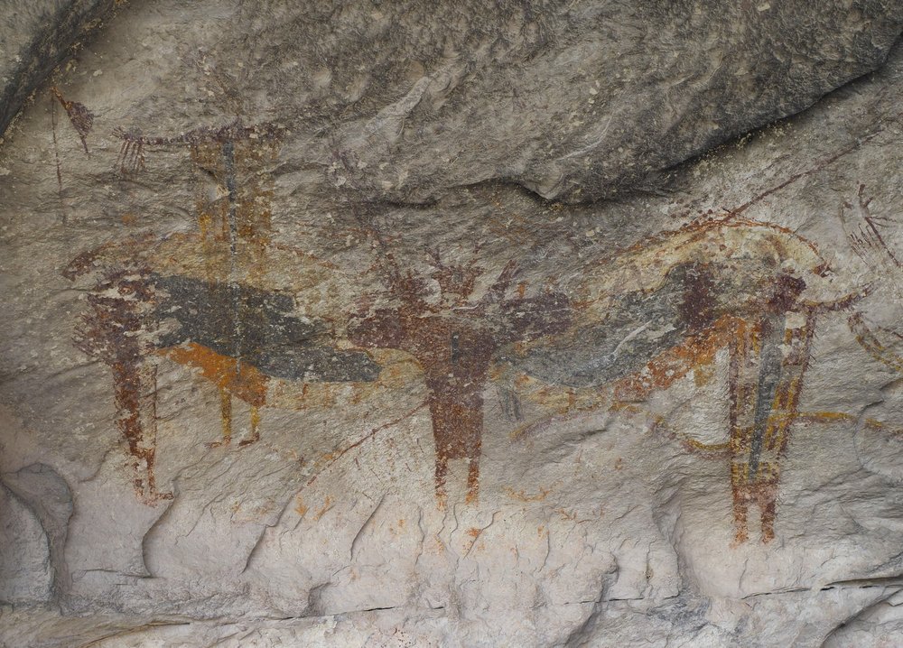 Fate Bell pictograph from Seminole Canyon