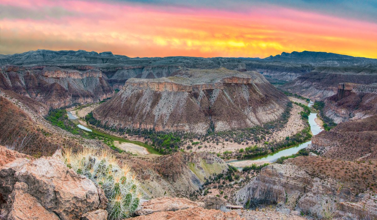 Mesa de Anguila at Big Bend National Park