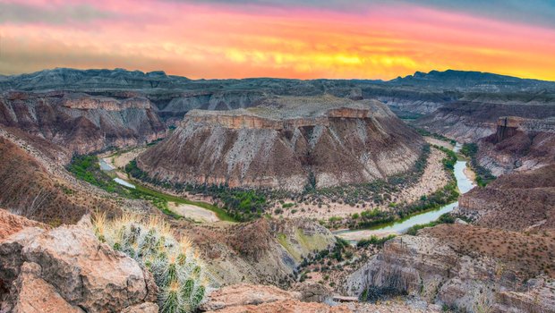 Mesa de Anguila at Big Bend National Park