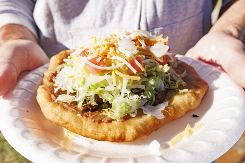 Fry Bread from the food court at the annual Powwow.