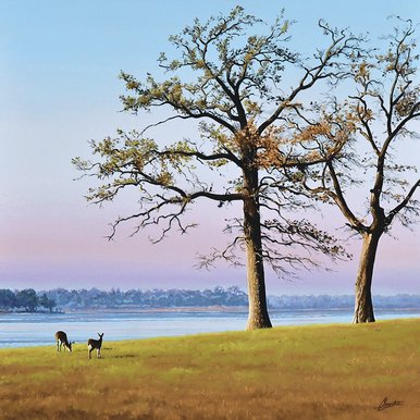 Somerville Morning Painting by Clemente Guzman III