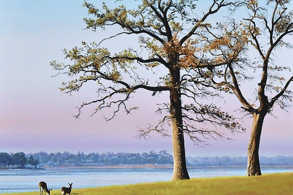 Somerville Morning Painting by Clemente Guzman III