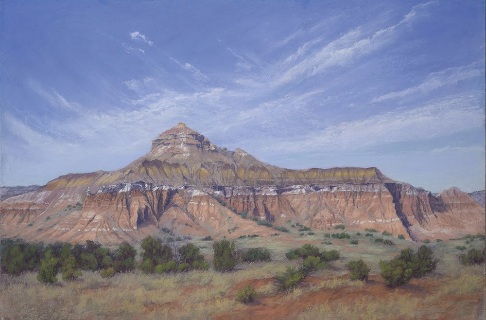 Capitol Peak Painting by Jeri Salter