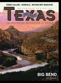 April 2015 Cover - Picture of the Rio Grande running through the canyons