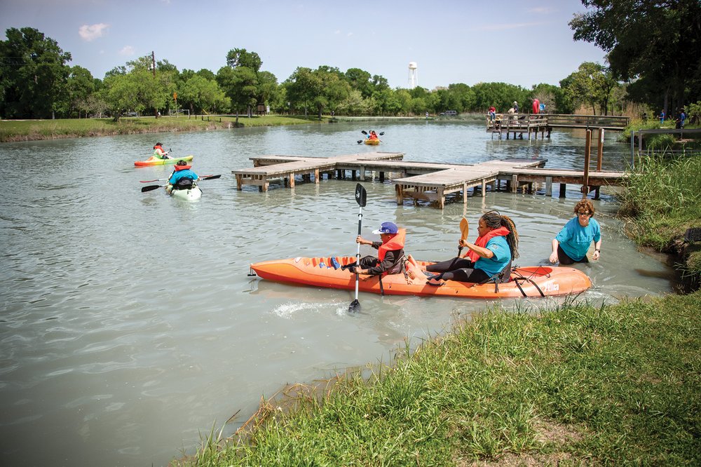 Kayaking at Palmetto State Park