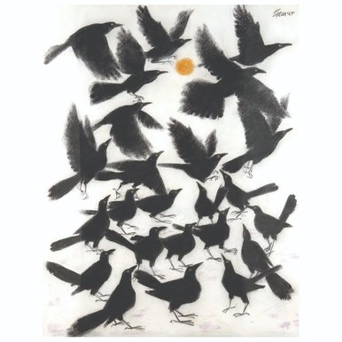 Bandada/Flock by Enrique Grau