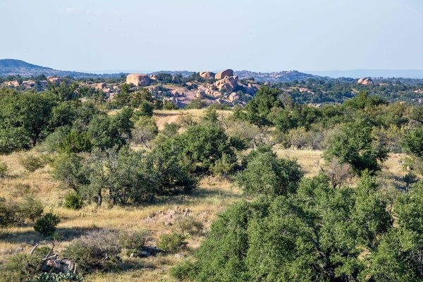 Photo of Comanche Rock in the distance
