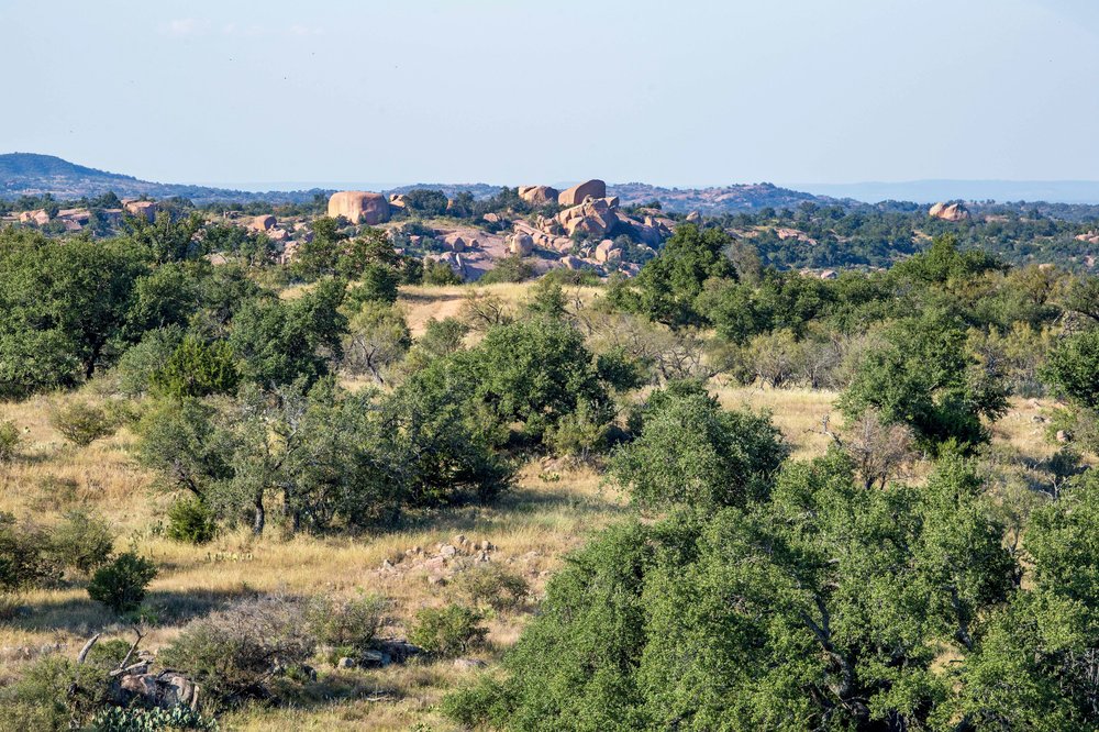 Photo of Comanche Rock in the distance