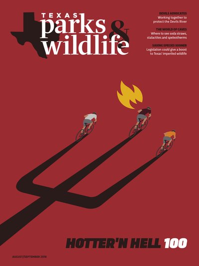August/September 2018 Cover "Hotter'n Hell 100"