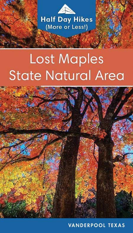 Cover of Lost Maple State Natural Area Guide.