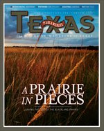 February 2008 Cover - picture of a Texas prairie - Title: A Prairie in Pieces