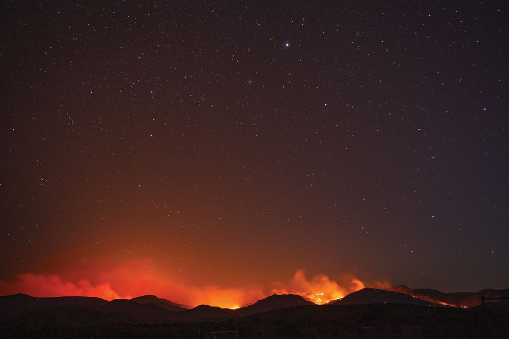 Rockhouse wildfire