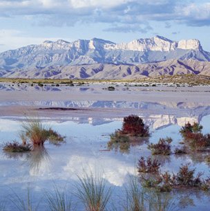 Shallow Water Flats at Guadalupe Mountains National Park